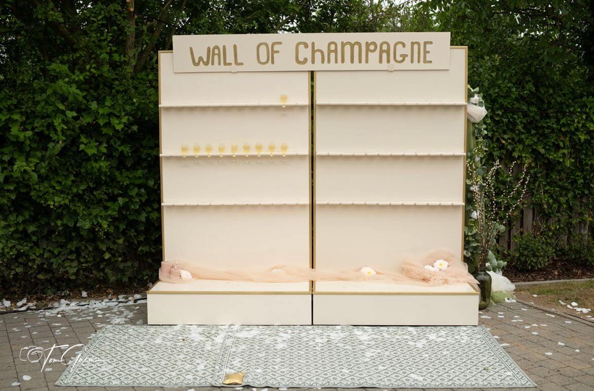 Champagne Wall