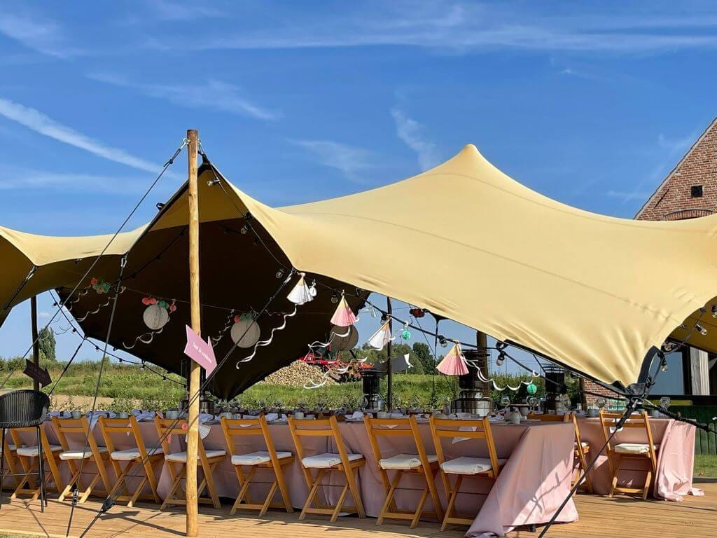 7,5 × 10 m Stretchtent
